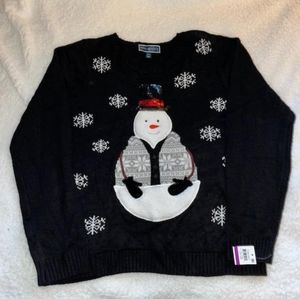 Karen Scott XXL snowman sweater